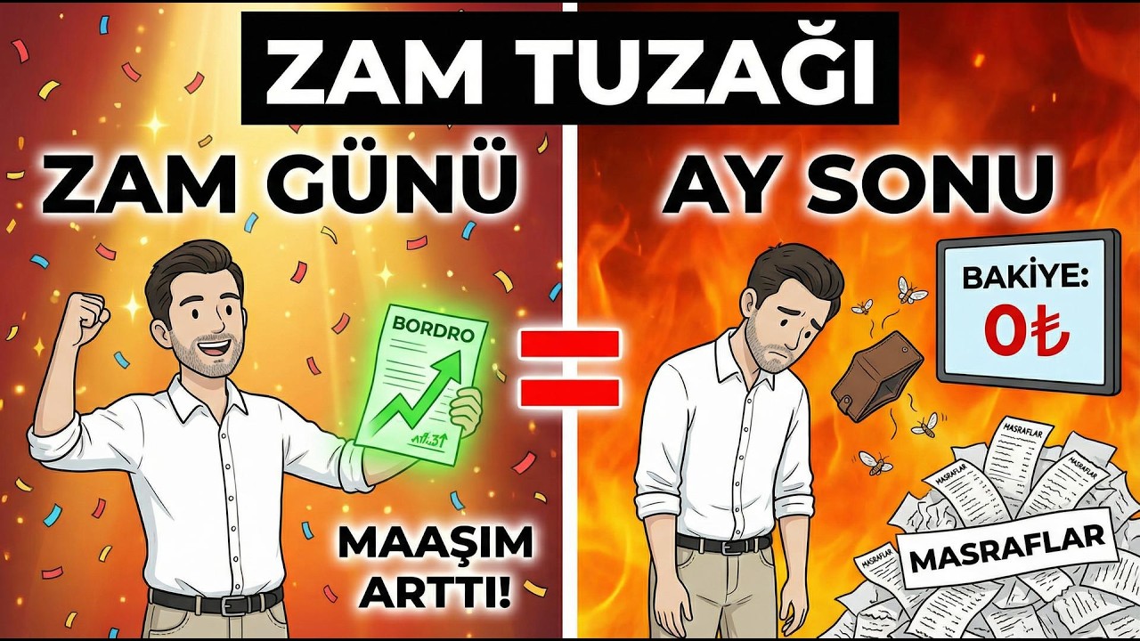 Yaşam Standardı Tuzağı: Zam Aldıkça Neden Zenginleşemiyoruz? Psikolojik Mekanizma Açığa Çıkıyor
