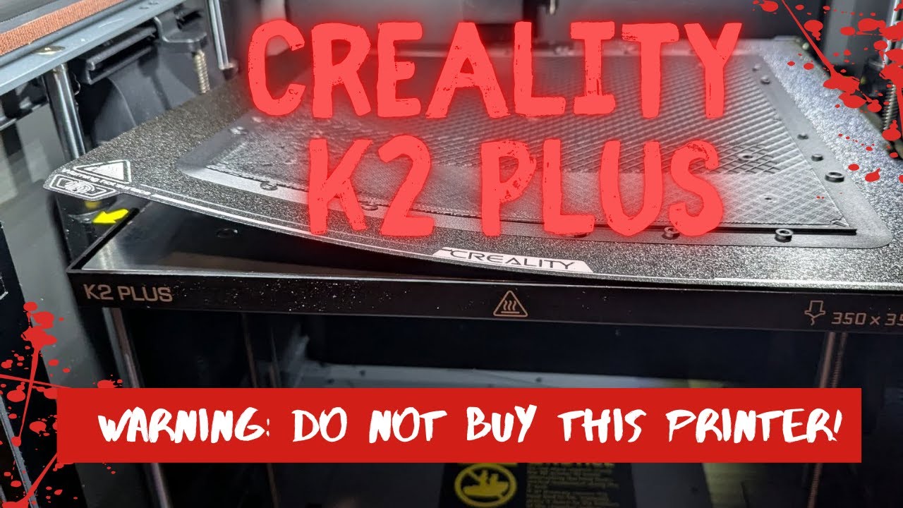 Creality K2 Plus - Nie Kupuj Tej Drukarki! #creality #k2plus #3dprinting