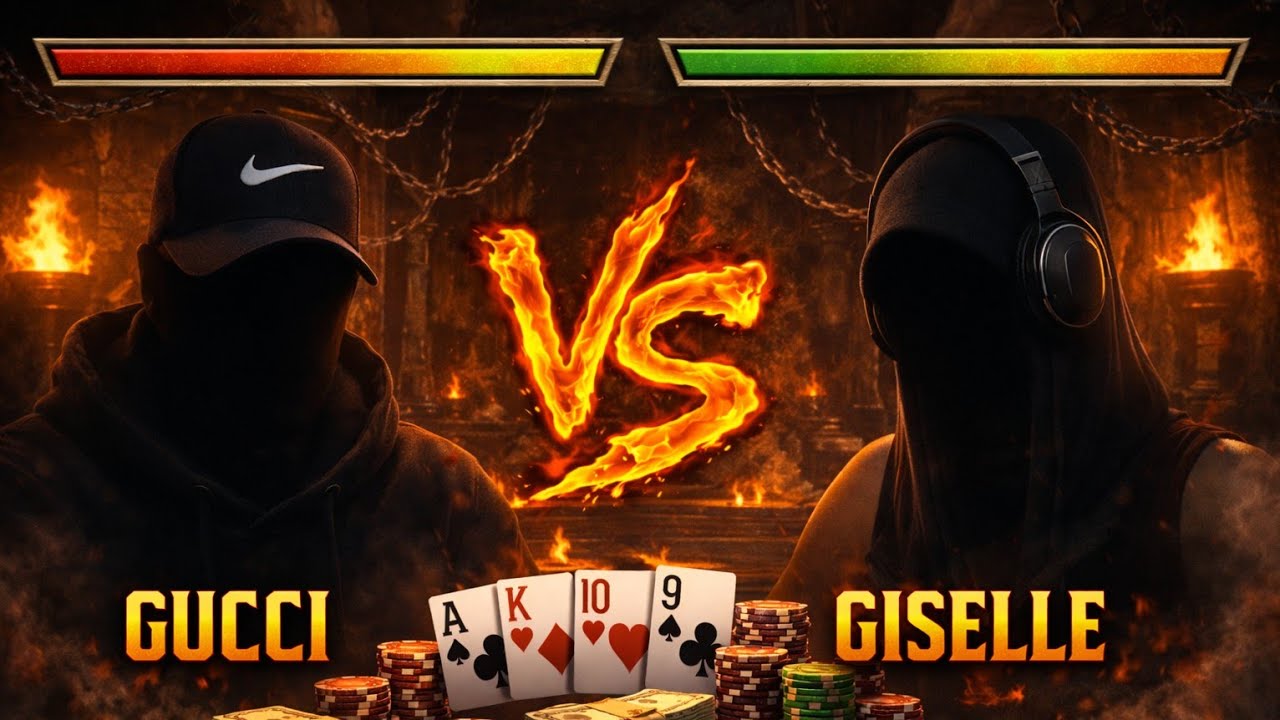 Battle of the PLO Elites -  GucciNIKE vs Giselle54 $500/$1000