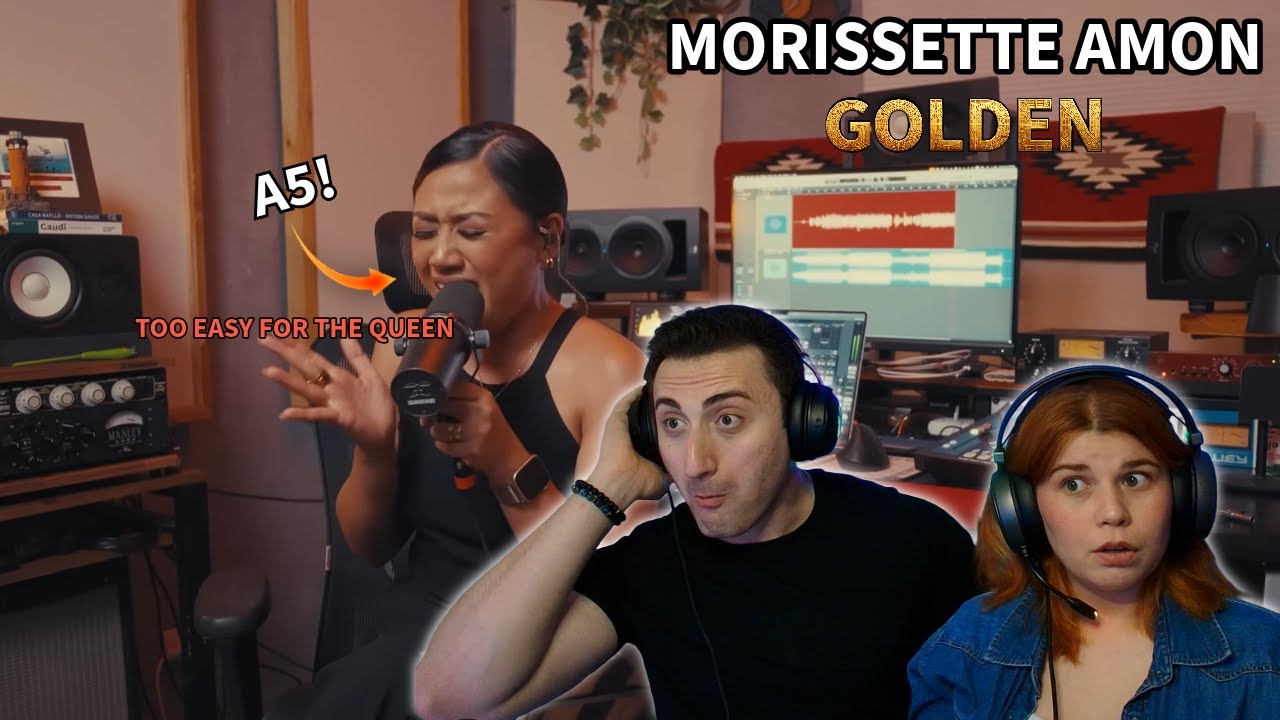 Turkish Couple Reacts To Golden - HUNTR/X ('Kpop Demon Hunters' soundtrack COVER) ♡, Morissette Amon