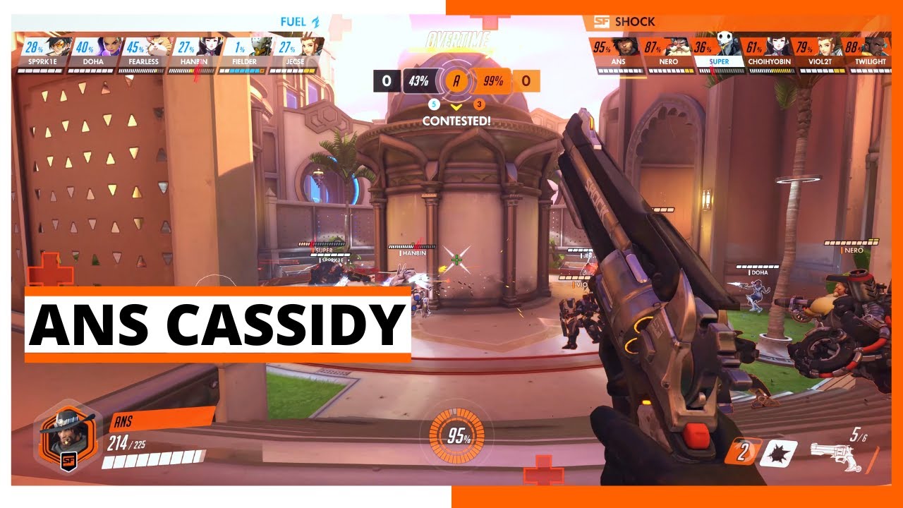 ANS CASSIDY & HANZO POV | SF Shock vs Dallas Fuel | Overwatch League Season 2021 Countdown Cup