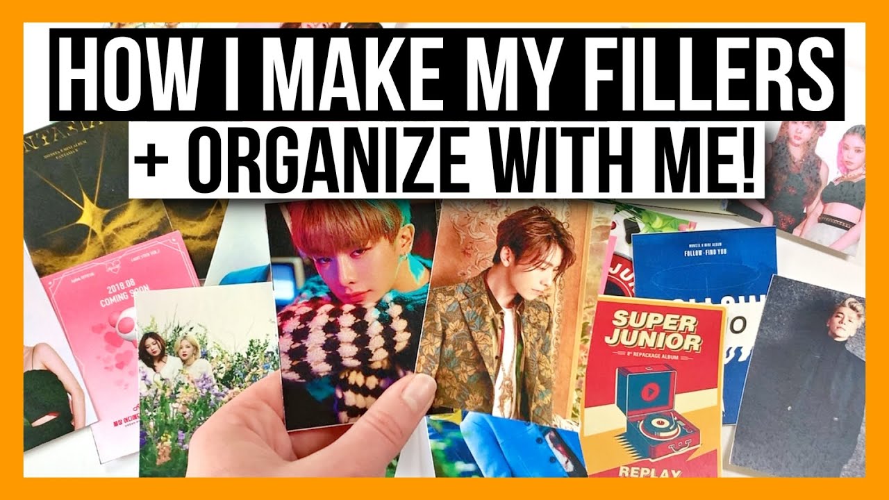 💖✨How I Make My Filler Cards + (Putting New Fillers in My Binders!)