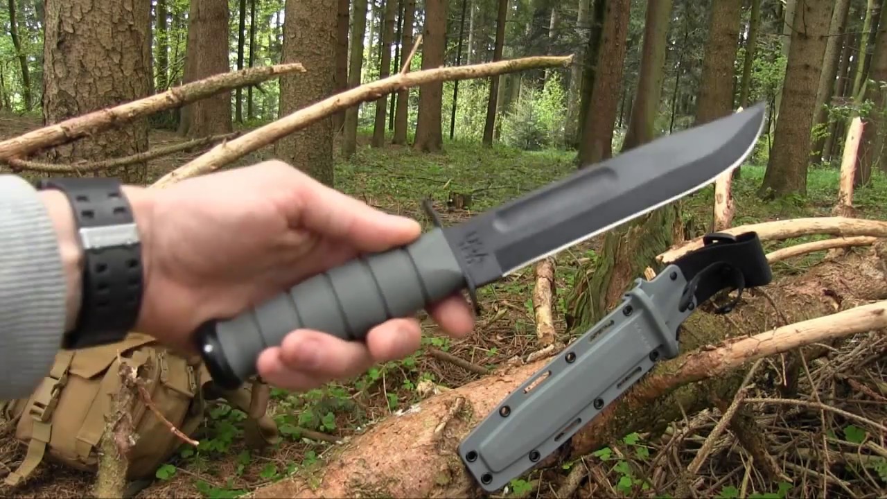 REVIEW and FIELDTEST - The KABAR USMC Foliage green