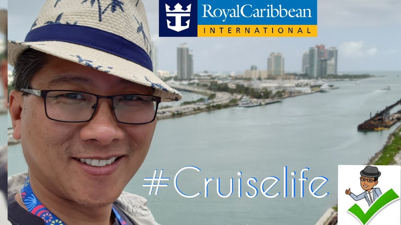 Leaving the Port of Miami - Freedom of the Seas: Royal Caribbean International