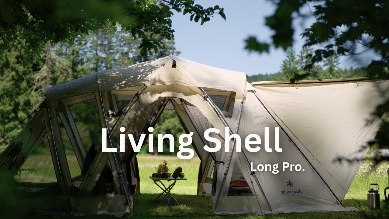 Snow Peak Living Shell Long Pro. | Full Walkthrough and Features