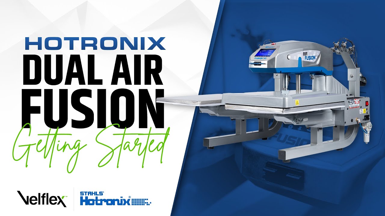 Освойте термопресс Hotronix Dual Air Fusion от Stahls: пошаговое руководство по началу работы