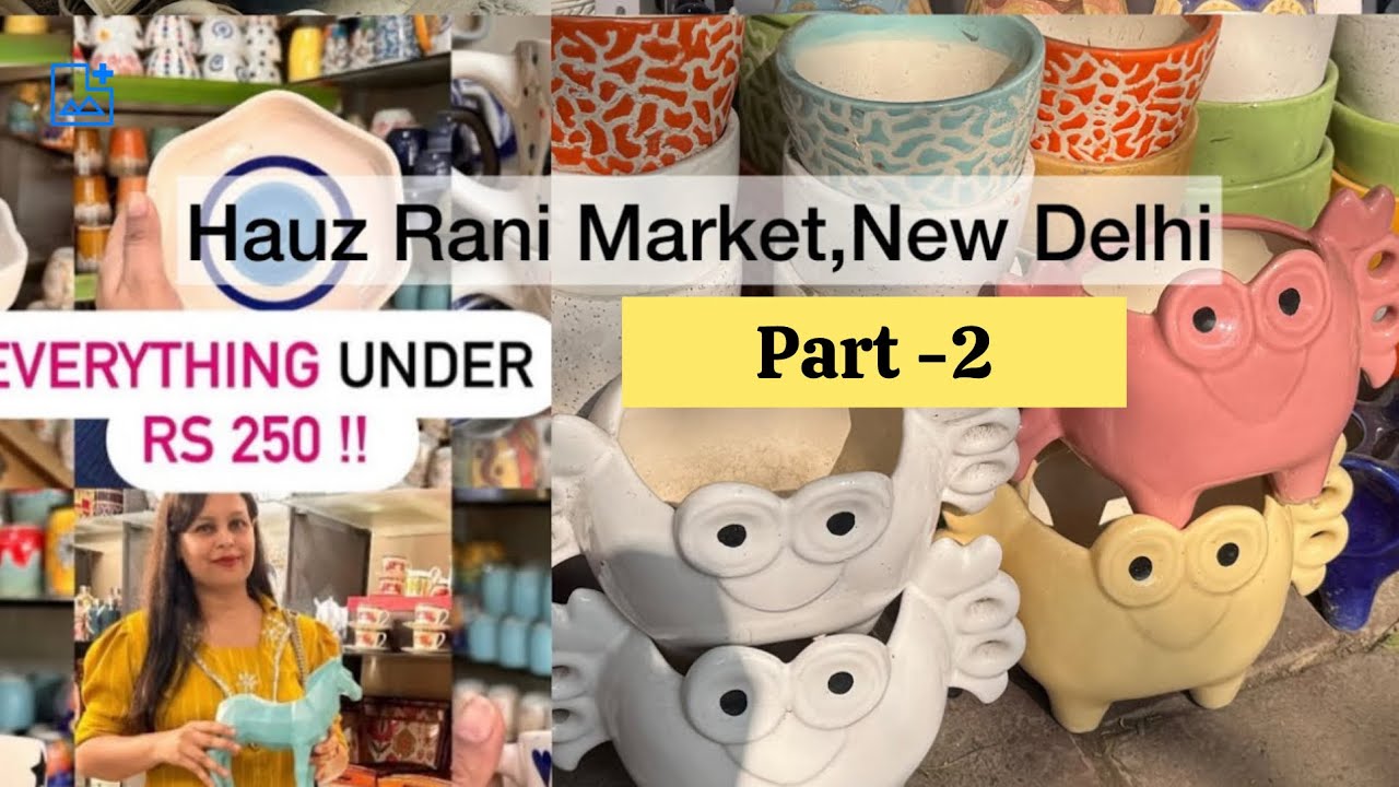 Explore Hauz Rani Market,New Delhi with me!(part2)
