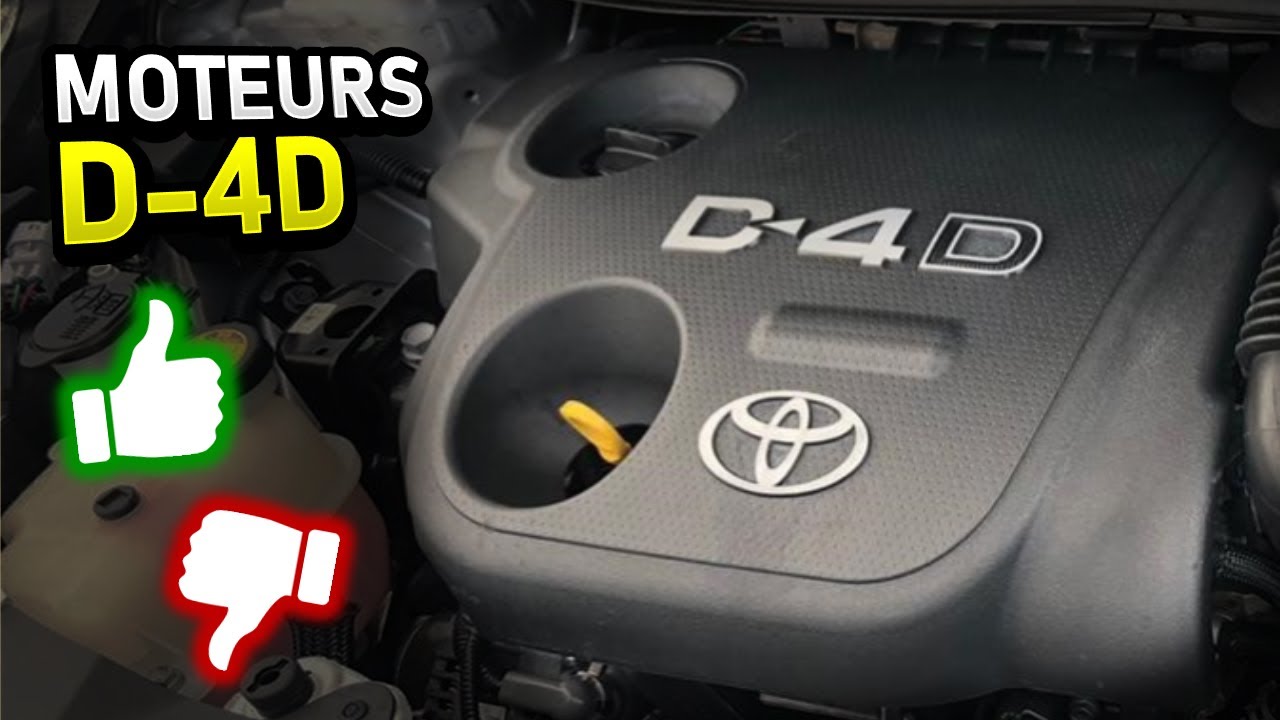Quels moteurs Diesel Toyota D-4D sont FIABLES ?