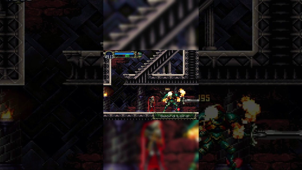Castlevania SotN - How to get the Best Weapons #shorts