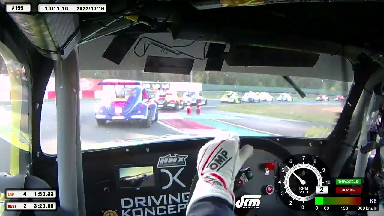 Onboard | Julien Schein | Zolder 2022 Race Start | VW Funcup DRM #199