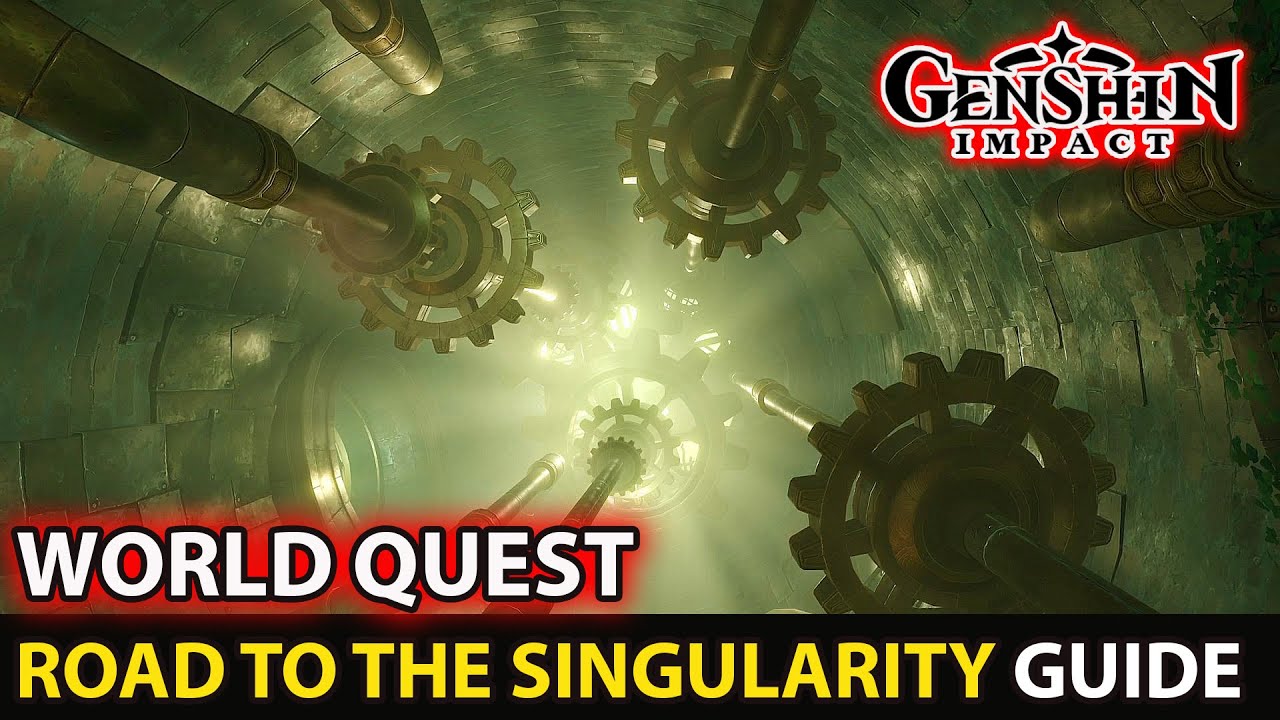 How To Complete World Quest - Road To The Singularity Full Guide - Genshin Impact Update 4.1