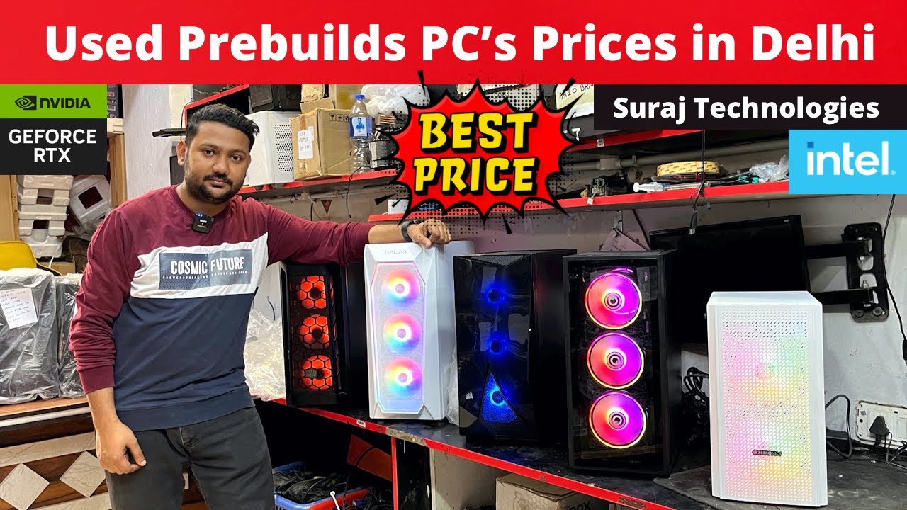 Cheapest Second hand Gaming PC's Starting from 6,000 Rs | Suraj Technologies