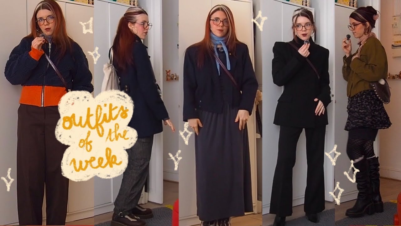 9 outfits of the week hiver 2026: ce que je porte au quotidien (simple & stylées ehe) / pocket tiger