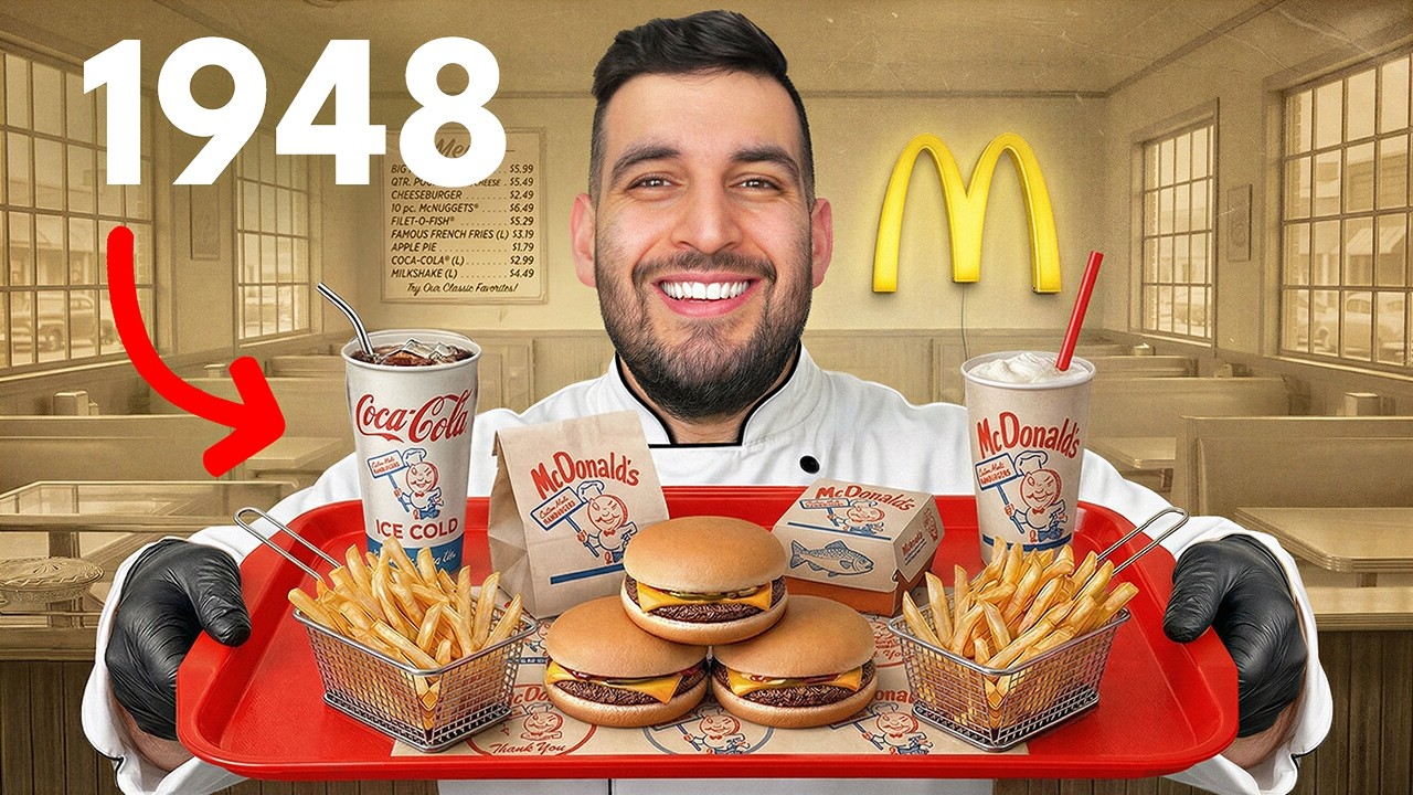 I Cooked The Original 1948 McDonald's Menu