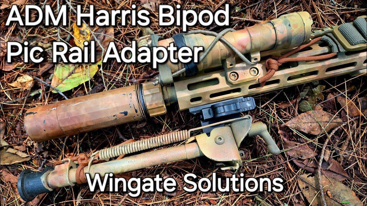 Update your Harris Bipod with ADM Pic Rail Adapter