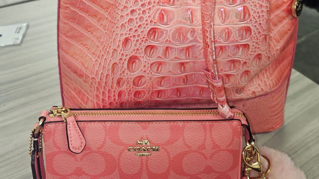 wimb brahmin marlowe pink punch #brahmin #coach #coachoutlet #wimb