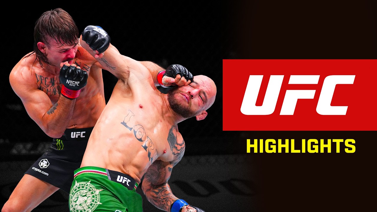 GREATEST FINISHES From Noche UFC! 🚨