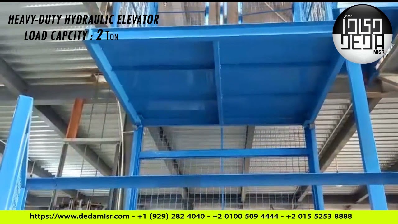 DEDA  Hydraulic Elevator - ديدا مصر مصعد هيدروليك