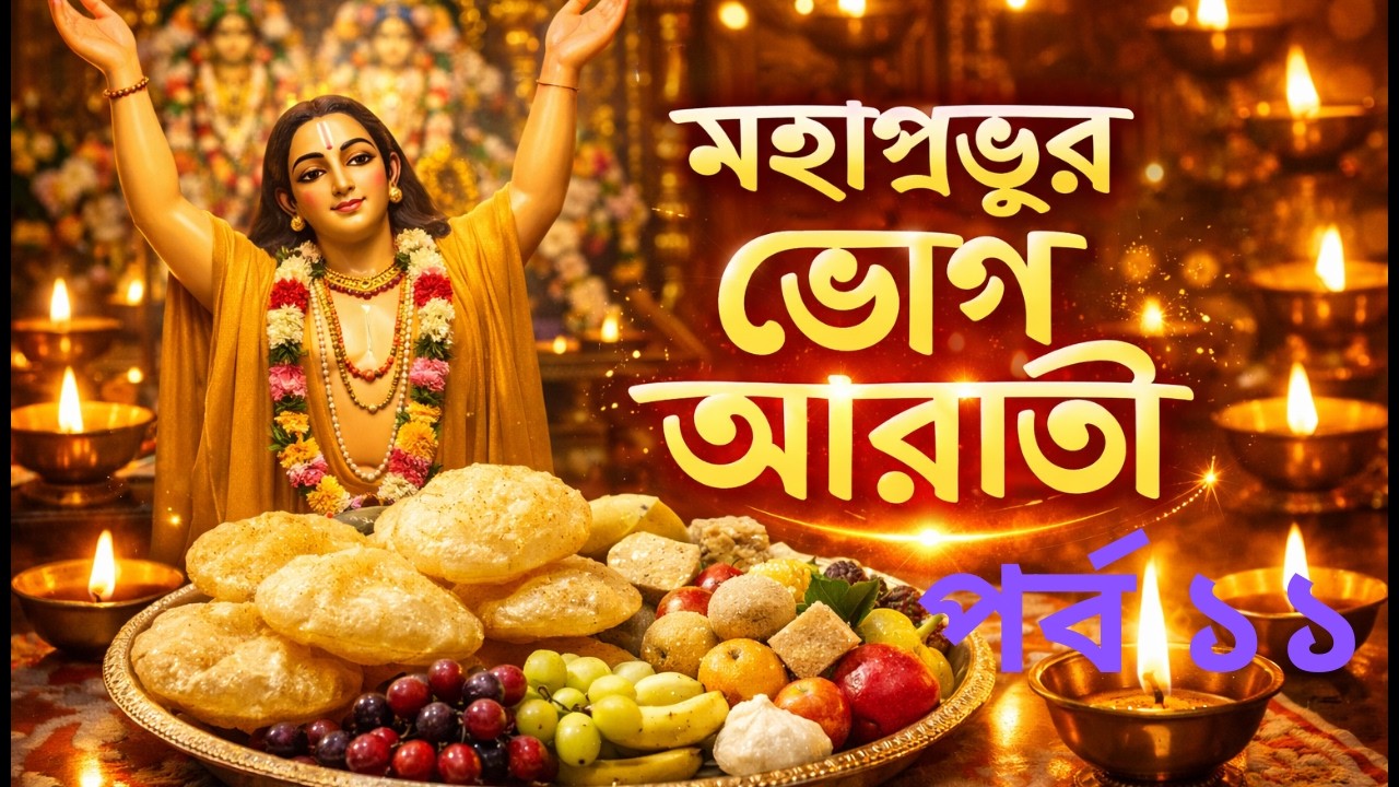 শ্রীচৈতন্য মহাপ্রভু ভোগ আরতি পর্ব ১১