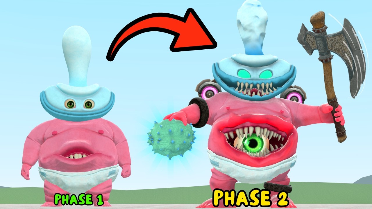 NEW EVOLUTION OF BINKY DRINKY PHASE 2 FROM DARK PALS THE 1ST FLOOR In Garry's Mod