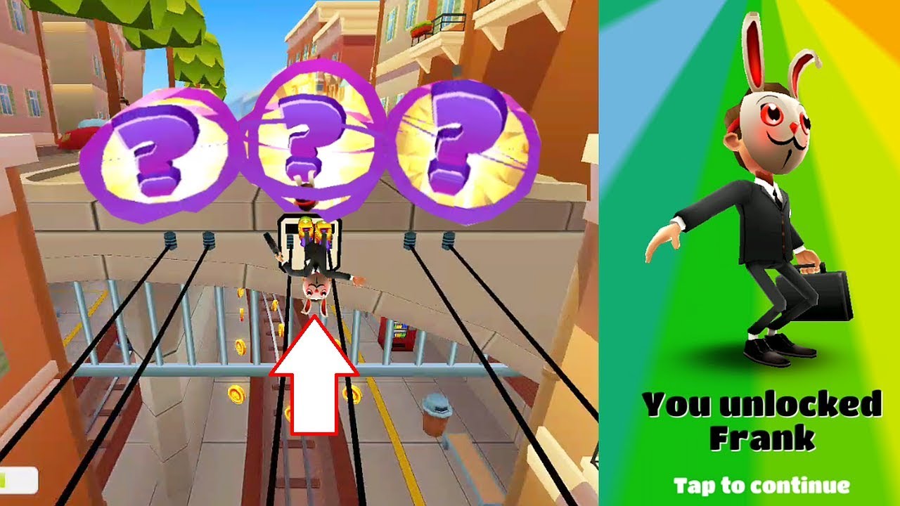 UNLOCKING FRANK ON SUBWAY SURFERS MONACO!
