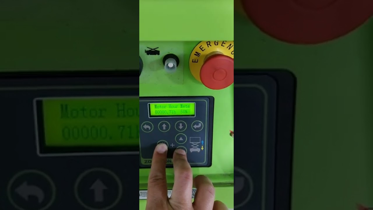 Управление ножничным подъёмником Zoomlion 1012, 0607,1414 (зумлион) Инструкция управления пиканской.