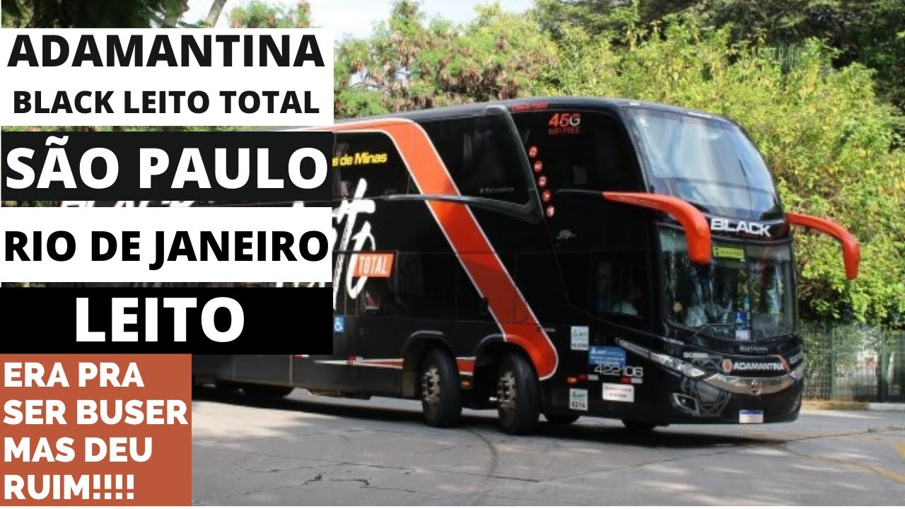 ADAMANTINA BLACK LEITO TOTAL NA SP X RJ  ERA PRA SER BUSER MAS DEU ADAMANTINA