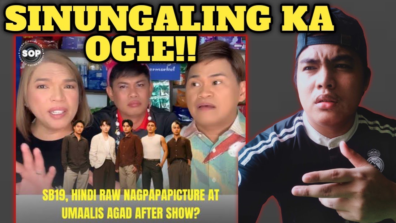 OGIE DIAZ, SINIRAAN ANG SB19!! SINUNGALING! ETO ANG MGA RESIBO