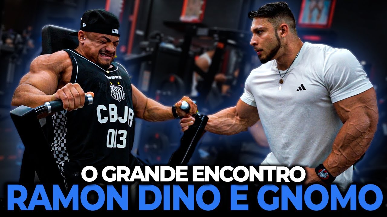 RAMON DINO E GNOMO | JUNTOS NOVAMENTE |  PRIMEIRO TREINO PÓS ARNOLD CLASSIC |