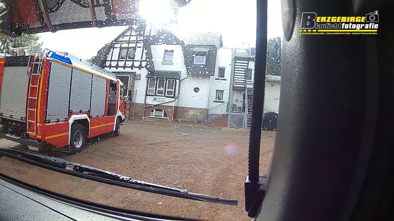 [BRAND HANDWERKSBETRIEB] ALARMIERUNG+ANFAHRT DL(A)K 23/12 FF Thalheim