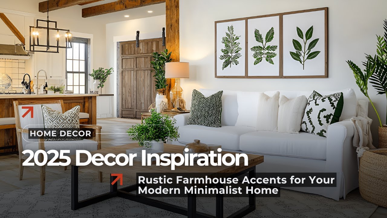 2025 Home Decor Guide: Vintage Farmhouse Meets Modern Minimalism