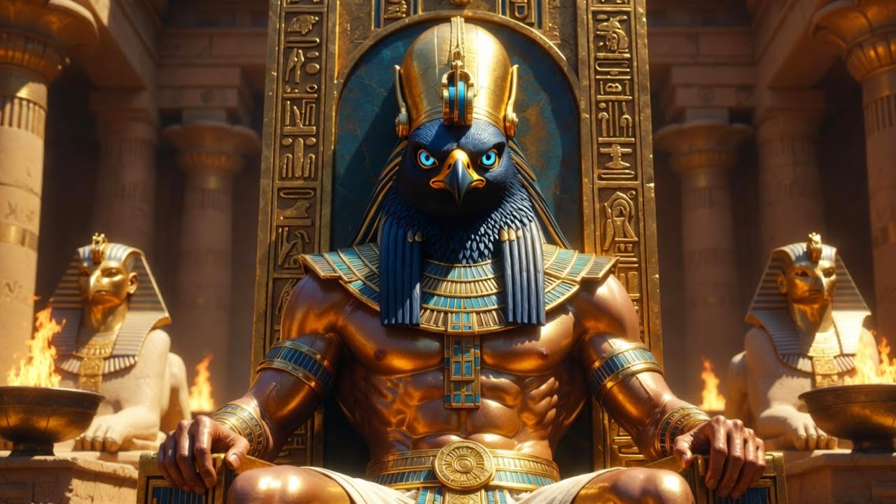 Horus of the Two Horizons – Epic Ancient Egyptian Song | Falcon God of Sky & Divine Kingship