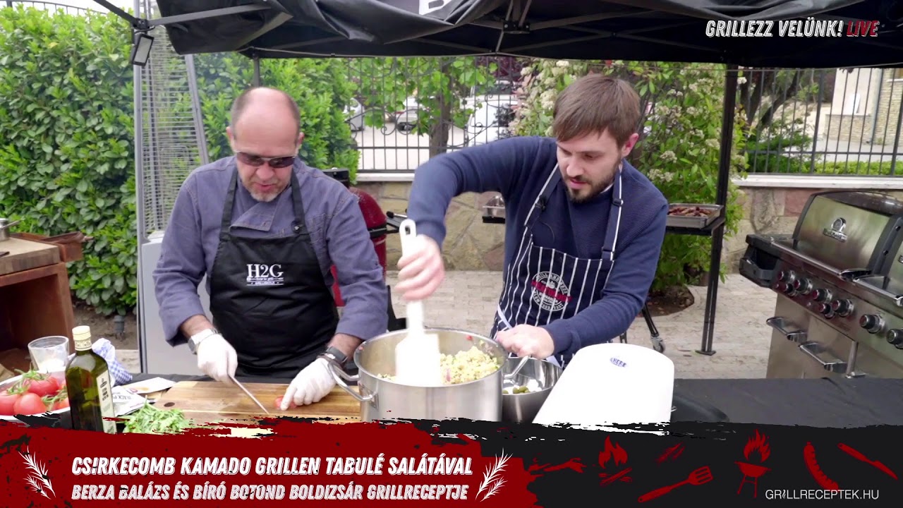 Élő Grillezés - Berza Balázs és Bíró Botond Boldizsár
