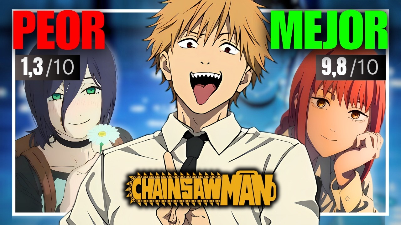 Vi los 3 Episodios MEJOR y PEOR Calificados de CHAINSAW MAN
