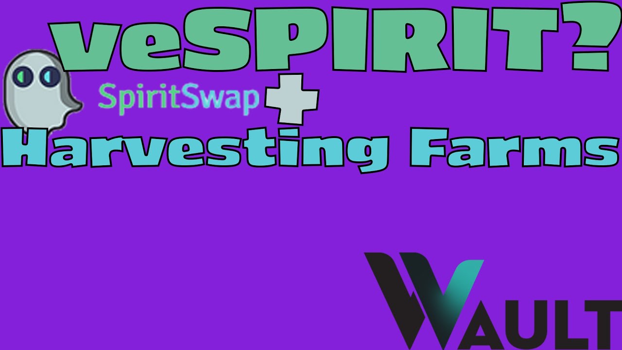Spirit Swap Announcement + Harvesting Crypto Farms(Wault Finance, Pancake Bunny, Wheat, Spirit Swap)