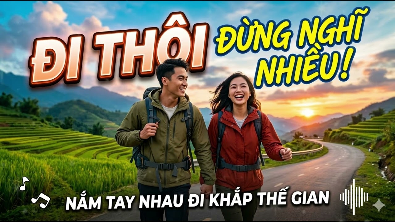 Đi Thôi Đừng Nghĩ Nhiều | Nhạc Chill Chữa Lành 2026 | Official Lyrics Video