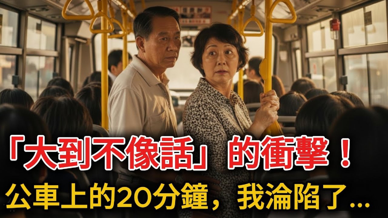 【暮年之戀】在擁擠的公車上，我任由那份「堅實存在感」抵住腰後...58歲的我，竟在此刻重新泛起可恥的漣漪。