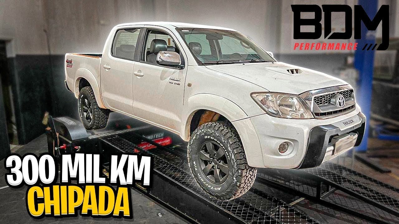 REPROGRAMEI A HILUX COM MAIS DE  300 MIL KM DEU BOM ??