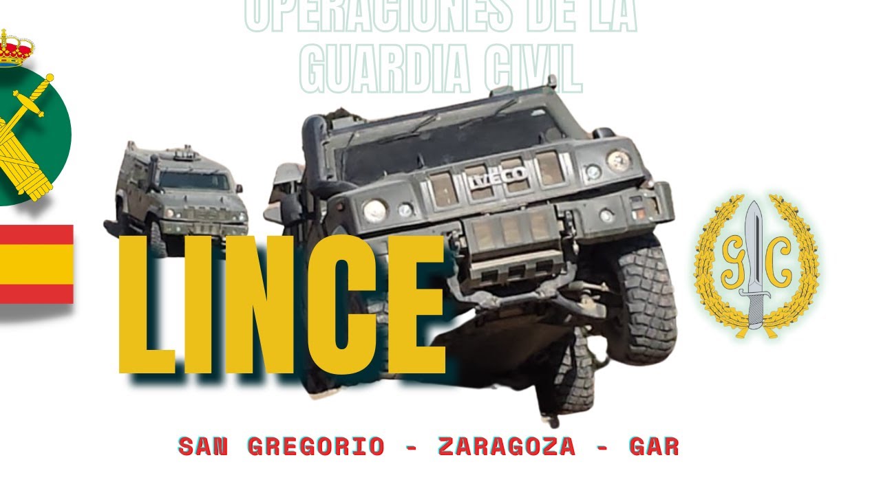 Curso de conducción del LINCE para el Grupo de Acción Rápida (GAR)