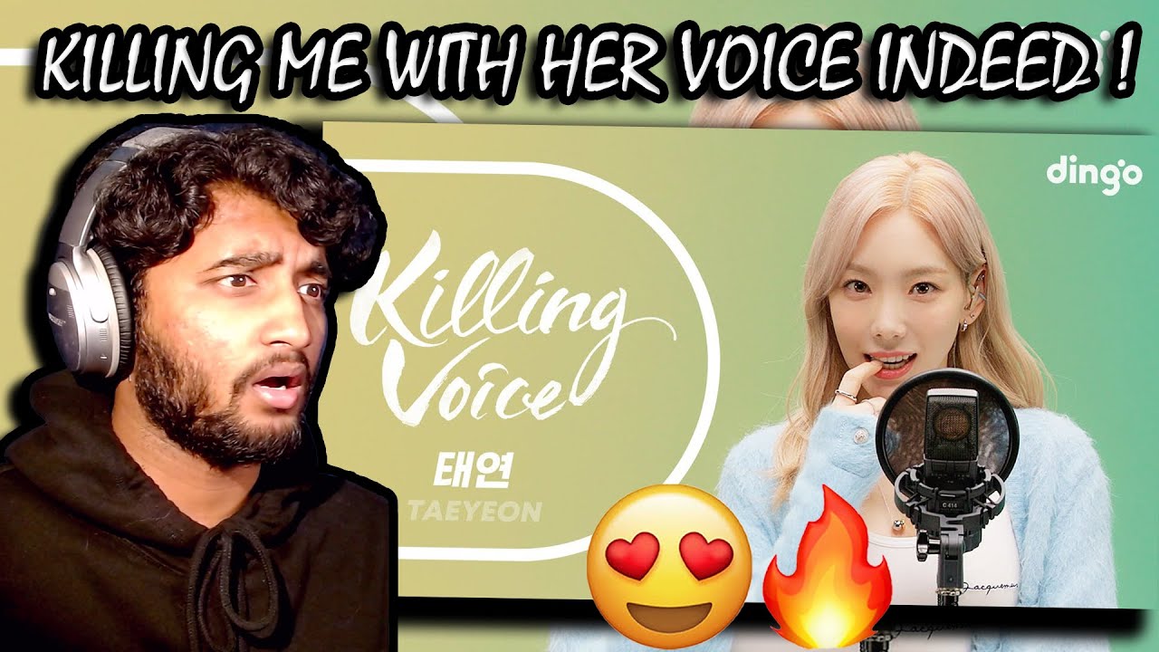 TAEYEON - KILLING VOICE REACTION !! | Dingo Music