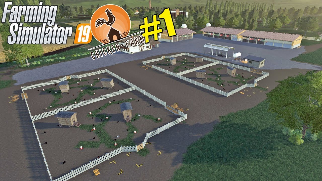 Building A Chicken Farm #1 - FS19 - Timelapse Series