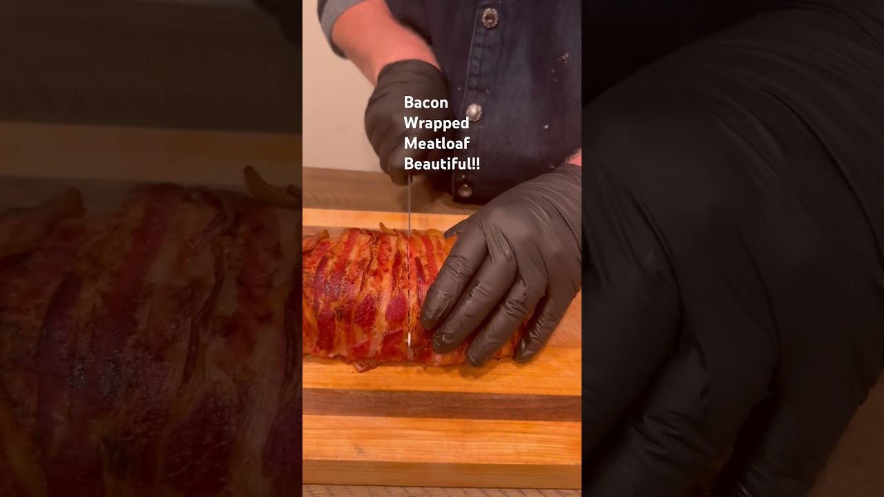 Bacon Wrapped Meatloaf. Get ready for this incredible recipe! 