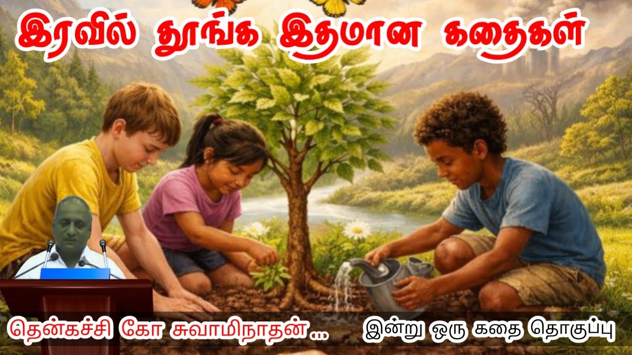 கவனமாக இரு | மன அழுத்தம் நீங்கி கவலைகள் மறந்து தூங்க | Thenkachi Ko Swaminathan Stories