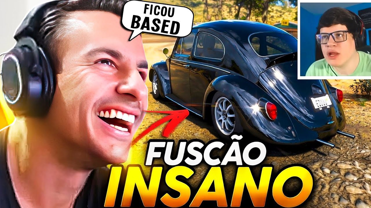SUPER XANDÃO REAGINDO AO FUSCÃO INSANO NO FORZA + GTR R35 MONSTRO NO NFS HEAT! 🔥