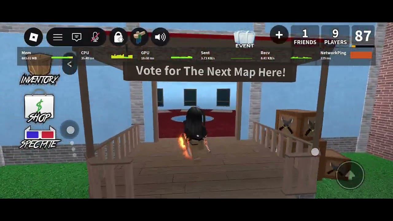 Playing mm2