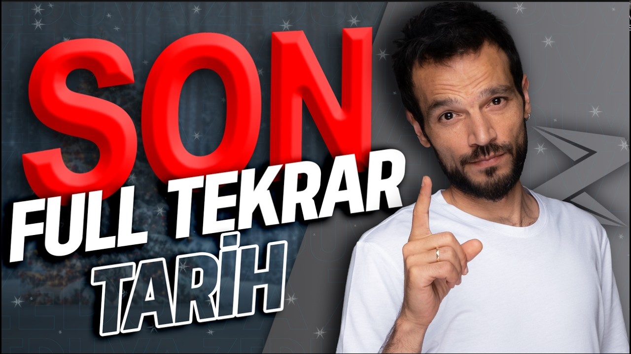 MSÜ-TYT Tarih Son - Full Tekrar