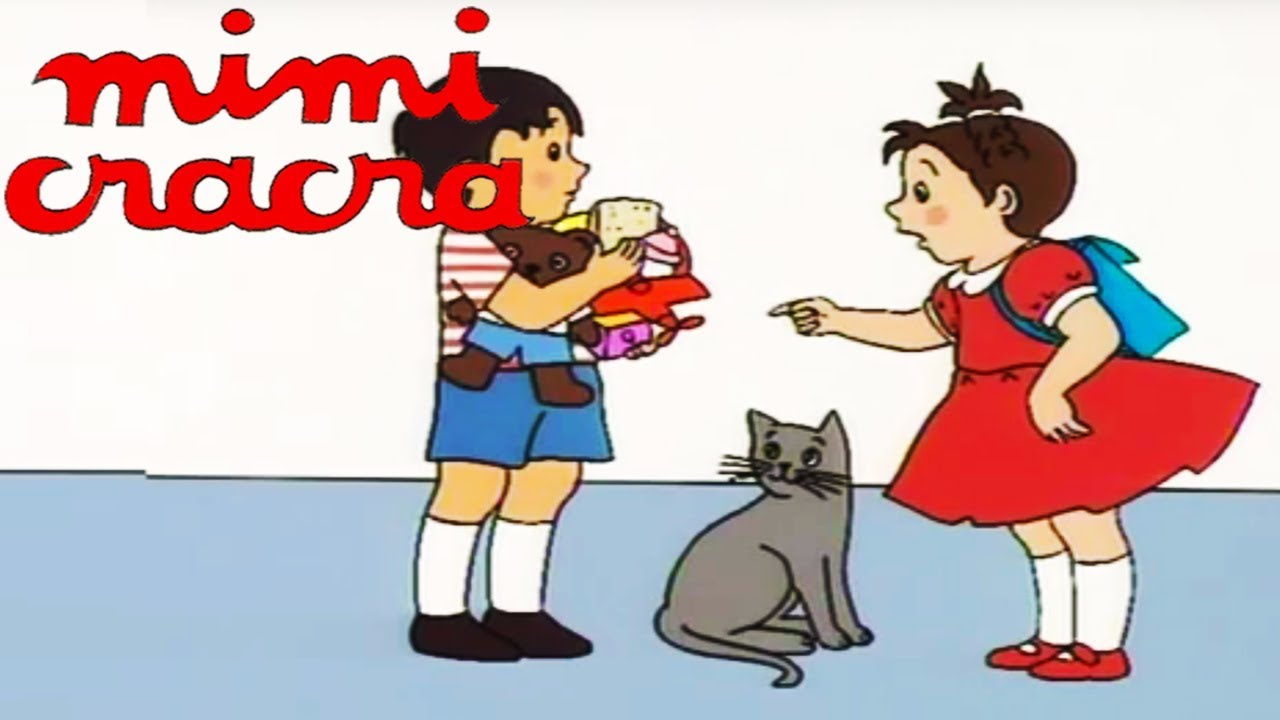 C'est la rentrée ! Mimi Cracra a un nouveau cartable et prépare un dessert ! | Dessins animés