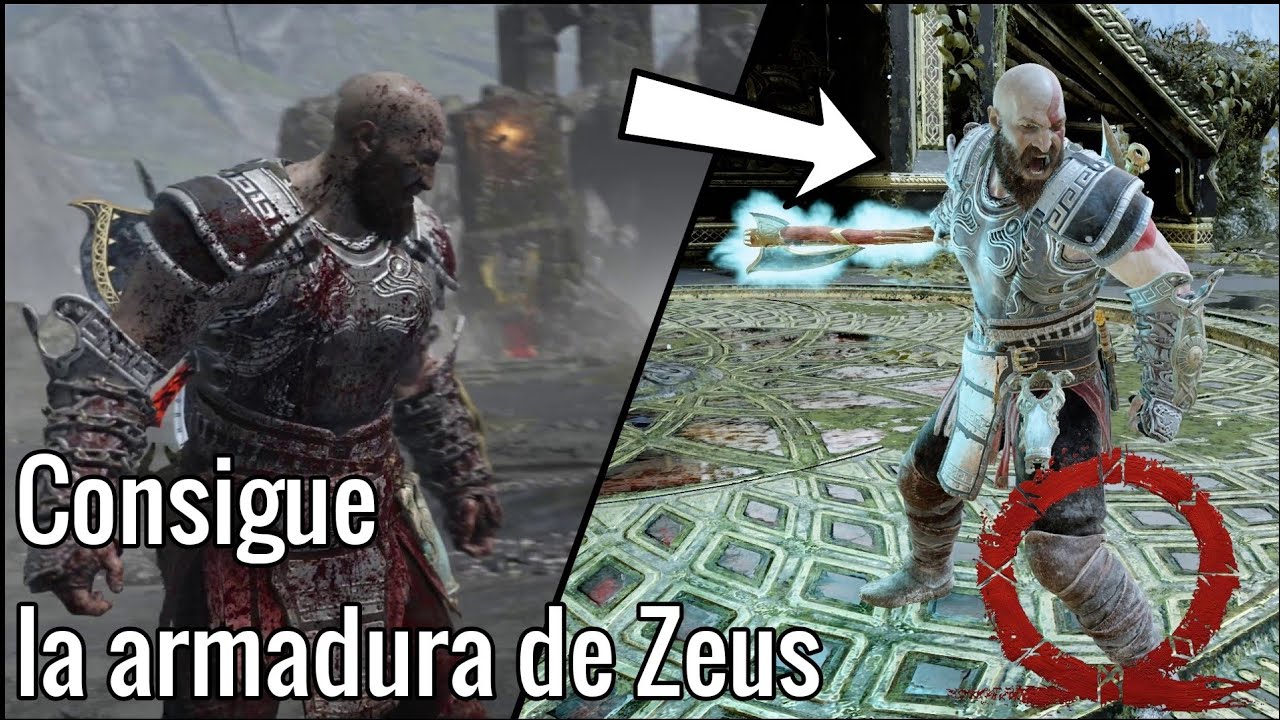 ¿Cómo conseguir la armadura de Zeus? (La mejor del juego) | God Of War (2018)