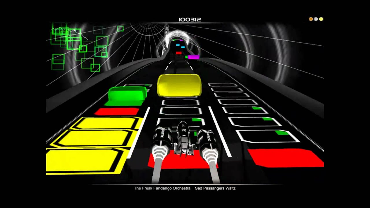 Audiosurf - The Freak Fandango Orchestra - Sad Passangers Waltz