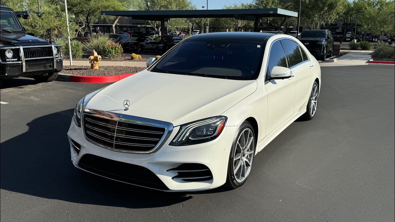 2019 Mercedes S560 luxury auto collection Scottsdale ￼